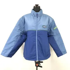 NIKE/ナイキ★中綿入り防寒ブルゾン/ジャケット【14/レディースL・メンズM相当/水色×青】ジップアップ/Jackets/Jumpers◆cBH308<sale>