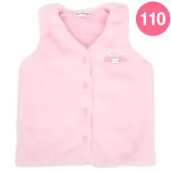 マイメロディ キッズルームベスト 110cm あったか 子ども 女の子 子供 春秋冬 サンリオ sanrio キャラクター