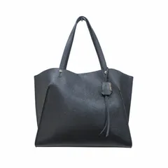 オペークドットクリップ OPAQUE.CLIP 美品 トートバッグ 肩掛けカバン ゴールド金具 黒 ブラック