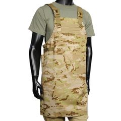 タクティカルエプロン MOLLE対応 作業用 アウトドア [ マルチカムアリッド ]