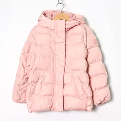 ギャップ ナイロンジャケット 中綿入りジャンパー アウター キッズ 女の子用 Sサイズ ピンク GAP 【中古】