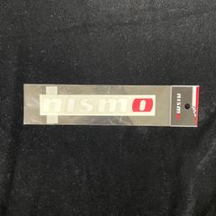 NISMO NISSAN  ステッカー ホワイト ロゴ ＜未開封・未使用品＞