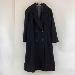 【三者混】エルメネジルドゼニア　　チェスターコート　カシミヤ　アンゴラ　毛　XL 三者混】エルメネジルドゼニア チェスターコート カシミヤ