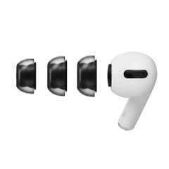 Crystal for AirPods Pro SednaEarfit [イヤーピース M/ML/Lサイズ各1ペア] 最高級ドイツ製プレミアムLSR素材採用ハイグレードイヤーピース アズラ(AZLA) AirPods Pro用設計 イヤーピース分離可能