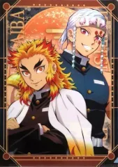 【中古】クリアファイル 煉獄杏寿郎＆宇髄天元 A4クリアファイル 「鬼滅の刃」