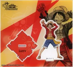 【中古】アクリルスタンド・アクリルパネル モンキー・D・ルフィ 「ワンピース 10th PARTY! トレーディングアクリルスタンド」