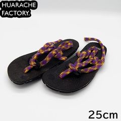 廃タイヤ製ワラーチサンダル／KARASU／25cm(１)