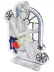 【中古】アクリルスタンド・アクリルパネル 八乙女楽 スタンド付アクリルプレート 雪景色の旅 「アミューズメント一番カフェ アイドリッシュセブン～Winter～ vol.2」 ドリンク注文特典