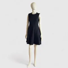 未使用品△正規品 定価37，000円 YOKO CHAN／ヨーコチャン YCB-619-134 レディース バックZIP 半袖 デザイン トップス／カットソー 黒 36 未使用 YOKO CHAN ヨーコチャン♪Aライン パール ワンピース - メルカリ