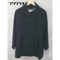 ■ Feroux フェルゥ  長袖 コート サイズ3 ブラック レディース  【中古】 【1002802535307】