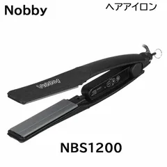 超美品 nobby ストレートアイロン NBS1100（ブラック）