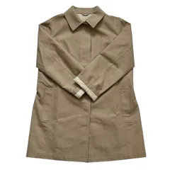 BURBERRY バーバリー ステンカラーコート ベージュ アウター シンプル 上着 レディース サイズ40 Lサイズのサムネイル