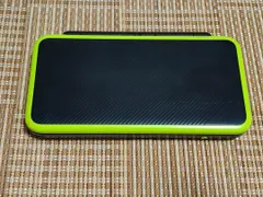 本体のみ New2DSLL ブラック×ライム D
