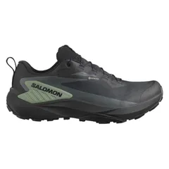 サロモン ジェネシス ゴアテックス トレイルランニングシューズ 27.5cm ブラック×アガベグリーン #L47518700 GENESIS GTX BLA SALOMON 新品 未使用のサムネイル