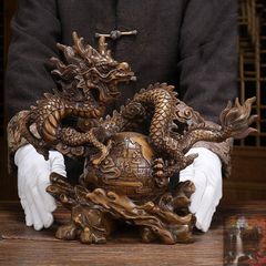 超特級呪物】昇龍福上秘像 ― 気巡る双福の御神体 古神道 降霊 封印物