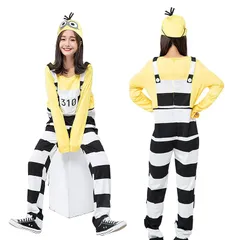 コスプレ衣装 ．着ぐるみ 大人用着ぐるみ きぐるみ ハロウィン 仮装ミニオン ミニオン - 【新品未使用】ミニオン仮装 着ぐるみ（大人用）の