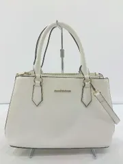 ◇ Samantha & chouette サマンサ&シュエット 2WAY ショルダー ハンド バッグ ホワイト レディース P  【中古】 【1210190008758】