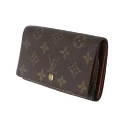 LOUIS VUITTON/ルイヴィトン ポルト　モネ・ビエ　トレゾール　二つ折り財布 モノグラム  M61730 CT0072 NO Bランク