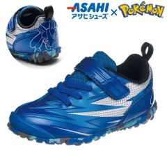 ポケモン ポケットモンスター  スニーカー キッズ 子供 小学生 16～21cm アサヒシューズ  ガチ強 P109 ブルー ルカリオ
