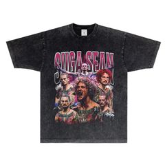 ショーン オマリー UFC SUGA SEAN O'MALLEY　格闘技 ヴィンテージ加工 Tシャツ　ラップＴ　S-3XL