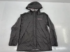 【盛岡77-0041】Columbia コロンビア マウンテン パーカー ジャケット ドット柄 Mサイズ【中古/80】【レディース】