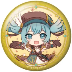 【中古】バッジ・ビンズ E.初音ミク 「ねんどろいど 初音ミク 100番記念展示会 トレーディンググリッター缶バッジ」