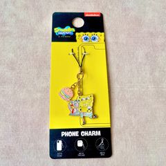 キーホルダー【日本未販売】スポンジボブ　ストラップ　チャーム