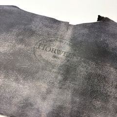 【１点もの】HORWEEN（ホーウィン社） ホースバットストラップ（HORSEBUTT STRIP）床革　ホ―ウィンスタンプあり　※床革です※　250714-J（ブラック）