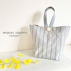 トートバッグ　キャンディーバッグ　着物生地