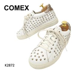 トッズ ロゴ 金具 箱・袋 EU37 ぺたんこ レザー ホワイト - メルカリ