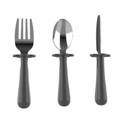 ステンレス カトラリーセット スプーン フォーク ナイフ ベビー食器 離乳食 輸入 海外製 Grabease グラビーズ