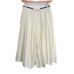 リンジィ ワイドパンツ ボトムス プリーツ ガウチョ キッズ 女の子用 LL(165)サイズ ホワイト Lindsay 【中古】のサムネイル