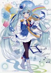 [중고] 잡화 스노우 미쿠 / 2020 · 쵸 * 일러스트 보드 [이치 반 쿠지 스노우 미쿠 ~ SNOW MIKU ~ Second Season] G 상