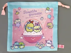 【中古】バッグ えびふらいのしっぽ＆えびてんのしっぽ(丼ぶりステージ) 巾着 「すみっコぐらし ネオ・すみっコくじ Part5」 G賞