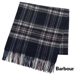 新品 バブアー Barbour マフラー メンズ レディース ストール ショール タータンチェック 柄 USC0359 TN17