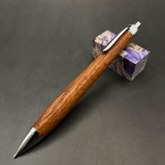 やまだ工房　木軸シャープペンシル　ブビンガ