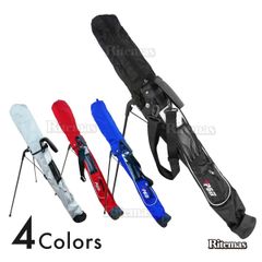Self-Standing Club Case, Basic, Holds 9 Clubs, Simple, Lightweight, Pocket-Sized, Perfect for Practice and Self-Play, Golf Stand, Golf Bag, Golf Case