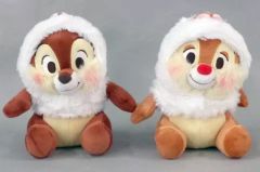 [중고] 봉제 인형 칩 & 데일 (화이트 푸드) 봉제 인형 [칩과 데일] 디즈니 스토어 한정
