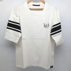 moonage devilment ムーンエイジデビルメント ロゴ Tシャツ 半袖 カットソー ホワイト サイズ46 清春 MAD ROCK