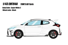 新品 EIDOLON 1/43 トムス GR ヤリス 2021 スーパーホワイト2 完成品ミニカー EM704A [佐川急便]のサムネイル
