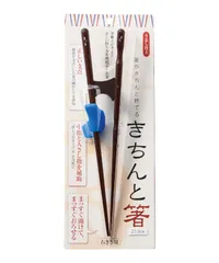 きちんと箸 矯正箸 おとな用 23cm 右利き 左利き 新品未使用品