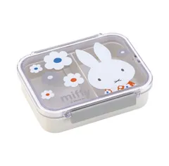 ミッフィー　食洗機対応タイトウェア（ランチボックス）　550ml　モノトーンフラワー柄　PM4CA　4973307549335 miffy lunch box