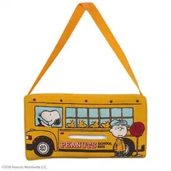 SNOOPY ティッシュケース スヌーピー ピーナッツ バス SN67  グッズ スヌーピーグッズ キャラクター 雑貨 プレゼント 女性 雑貨 女性 雑貨 プレゼント ビーグルスカウトピーナッツ リーダーのサムネイル