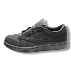 国内正規 未使用品 Travis Scott NIKE Air Jordan 1 Low OG SP Velvet Brown and Dark Mocha ジョーダン1 スニーカー DM7866-202 ナイキ トラヴィススコット  27cm 90823A1