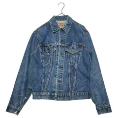 Levi's(リーバイス) 60's~70's 70505 BIG E vintage denim trucker jacket ヴィンテージ デニム トラッカー ジャケット 70505 表記無し(L程度) インディゴ 68～71年製造