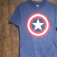 MARVEL マーベル　キャプテンアメリカ 　プリントTシャツ　サイズＭ