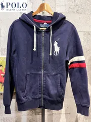 ポロラルフローレン 正規 ビッグポニー フルジップ パーカー M POLO RALPHLAUREN