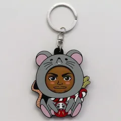 【中古】雑貨 EXILE NESMITH(EXILE THE SECOND) NEW YEAR 2020 着ぐるみラバーキーホルダー EXILE TRIBE STATION限定