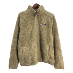 Columbia コロンビア フリースジャケット アウトドア カーキ (メンズ XL) 中古 古着 S5908