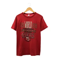 Champion チャンピオン 80's SAN FRANCISCO 49ERS Tee 半袖Tシャツ トリコタグ アメフト レッド USA製